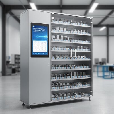 Lathe cutting Tools Inventory management systems RFID cabinet Integrated with your software